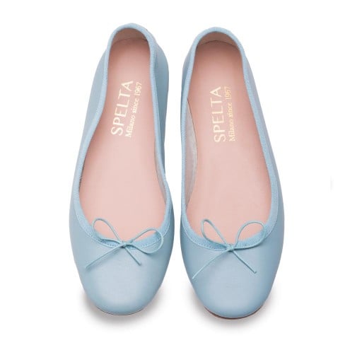 Ballet Flat - Baby Blues and Pink