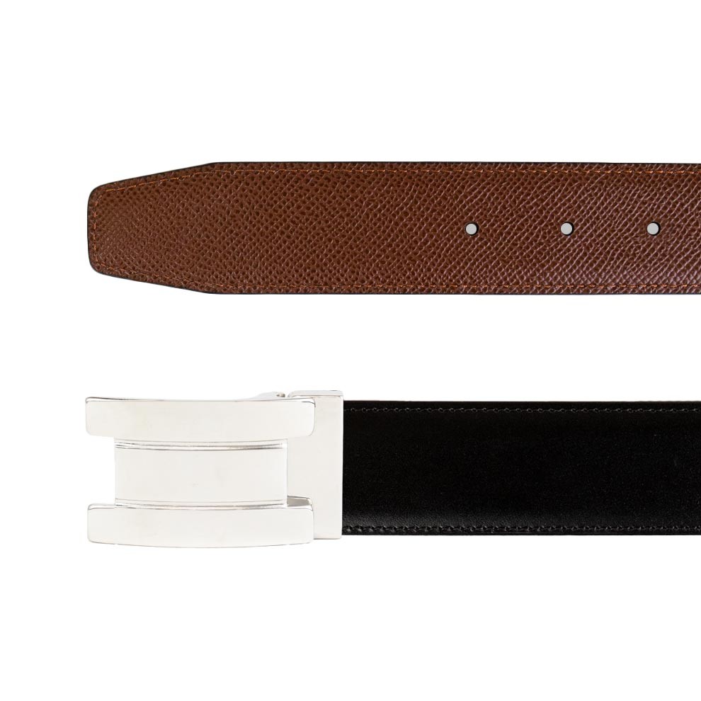 Bally Men's Reversible Monogram Leather Belt