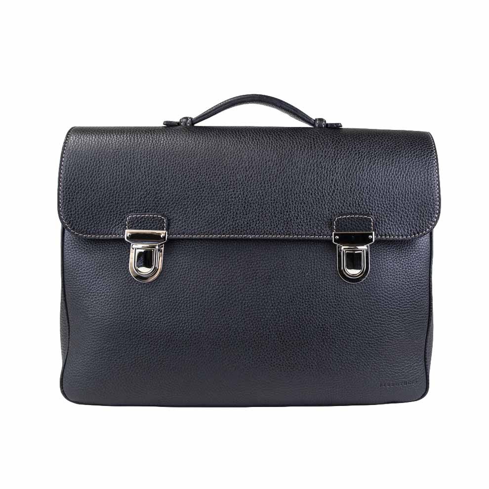 Business Briefcase Black Pierotucci