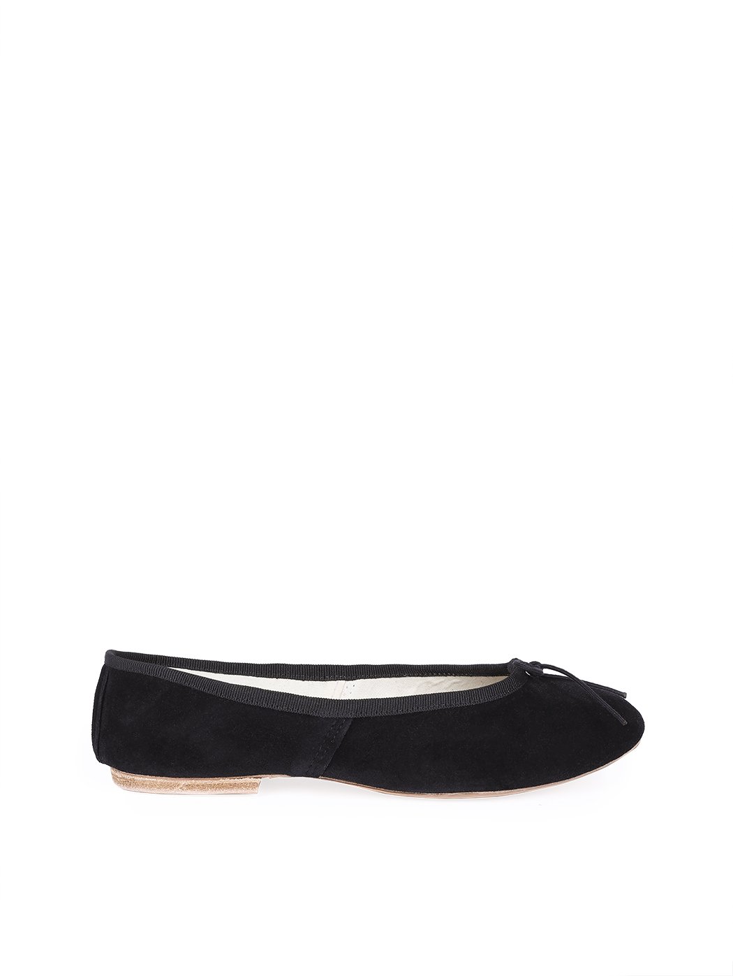 Ballet Flats Black Suede