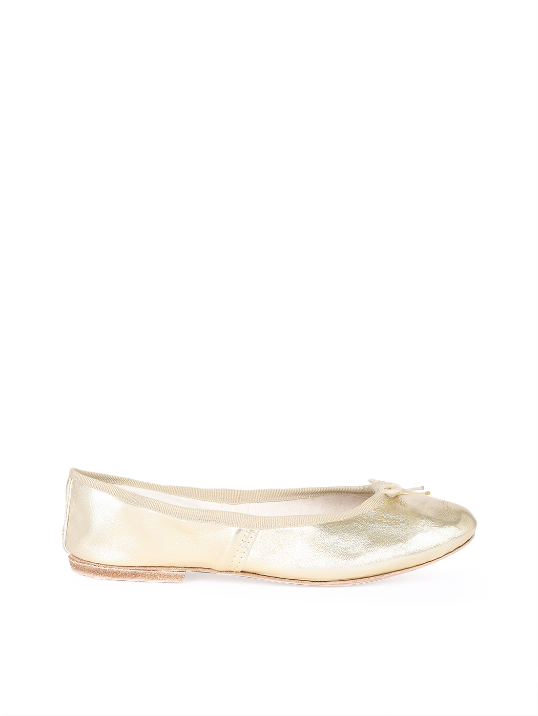 Ballet Flats Gold Metallic