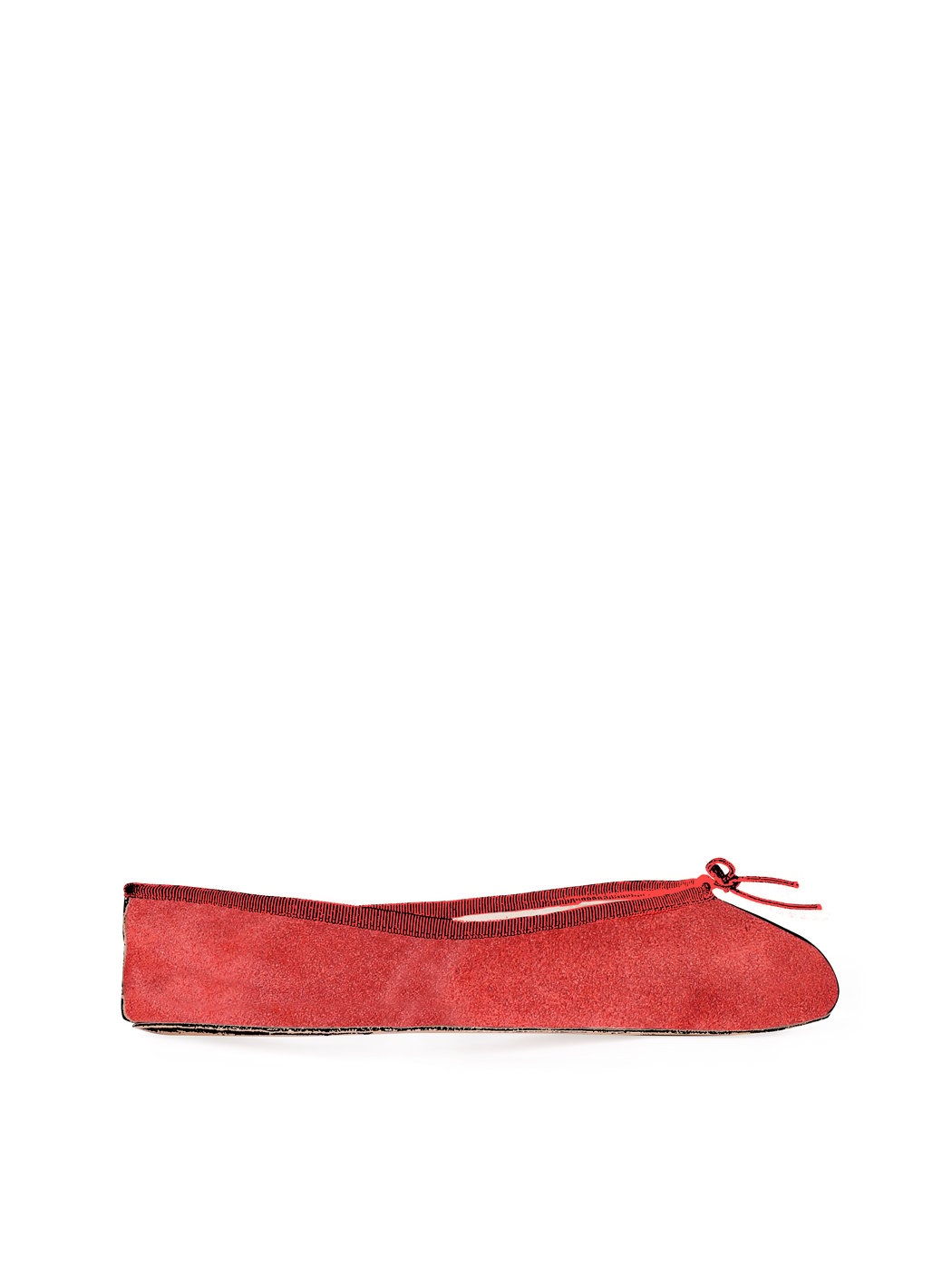 Total Flat Red Suede C08