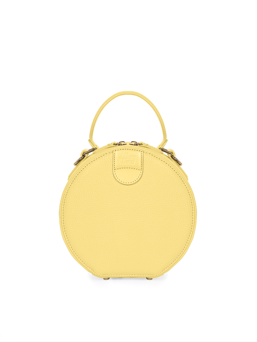 Canteen Top Handle Convertible Bag Amelia Lemon Yellow