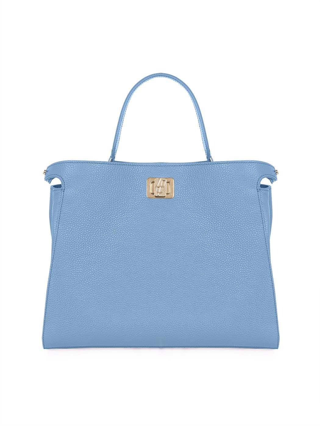 Top Handle Turnlock Handbag Piccarda Sky Blue