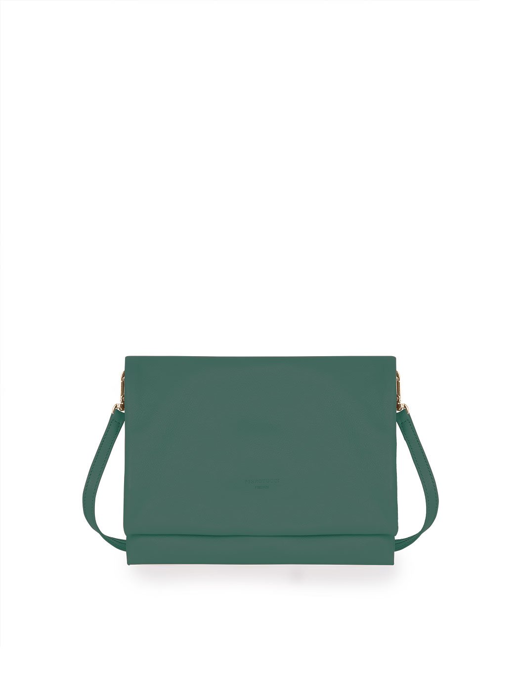 Half Circle Bag - Emerald Green Fur – Kim White Bags/Belts