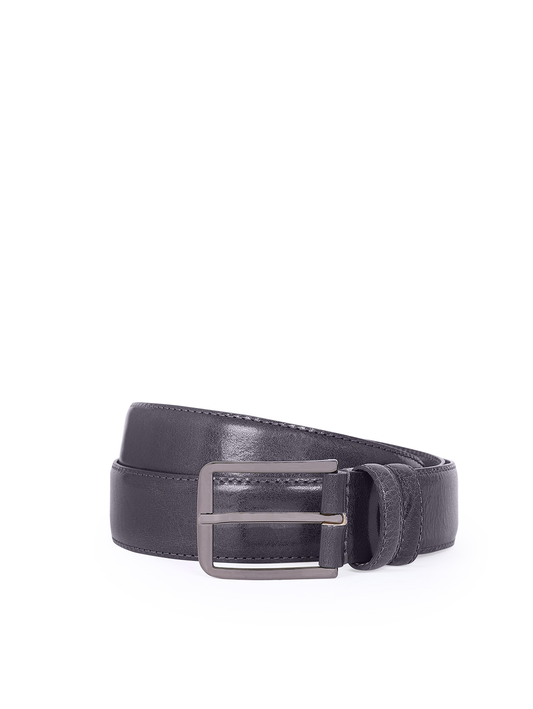 Perforated Black Suede Belt  Handcrafted Elegance Made in Italy