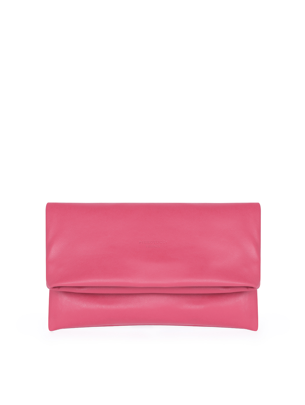 Convertible Crossbody and Clutch Purse Fuchsia Pink