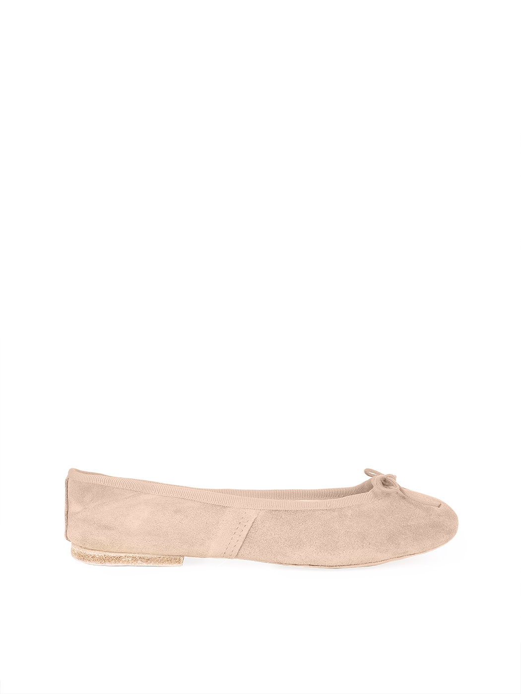 Ballet Flats Light Pink Nude Suede