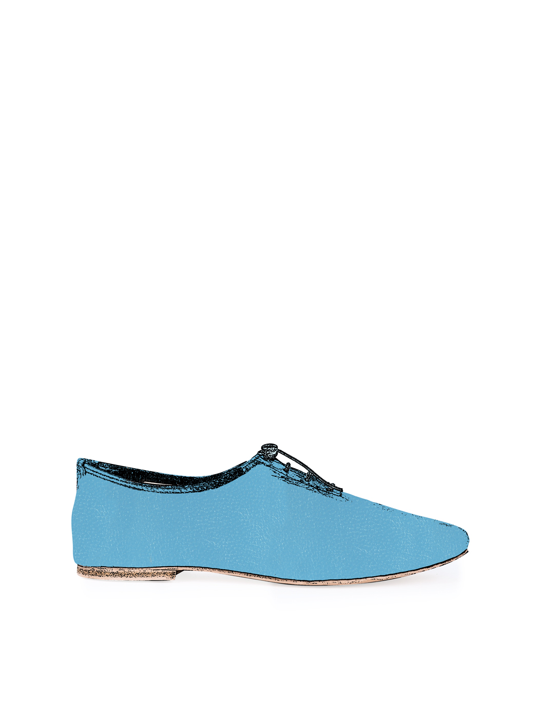 Jazz Dance Ballet Flat Shoes Sky Blue 06-Sky Blue