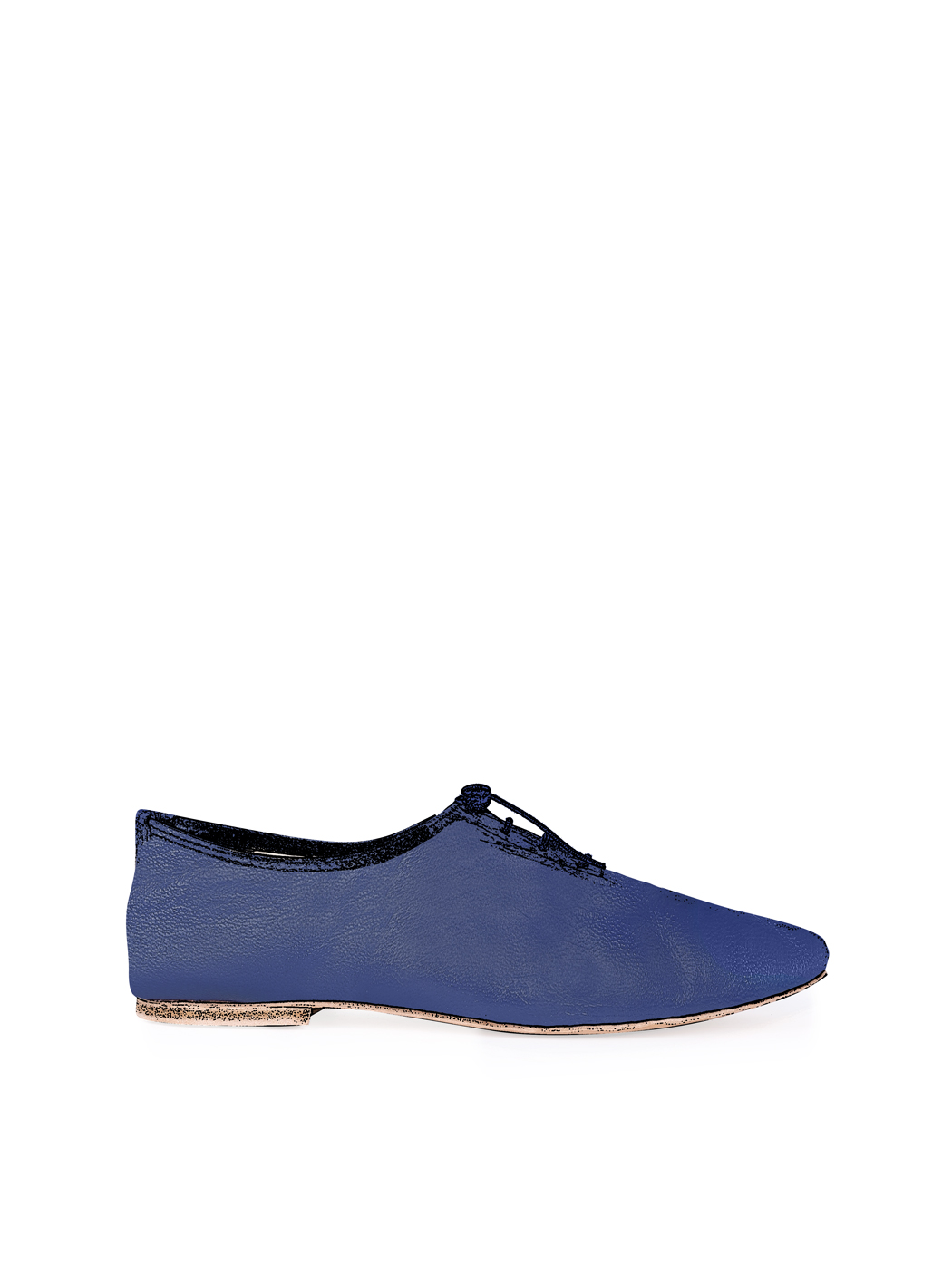 Jazz Dance Ballet Flat Shoes Blue Navy 31-Blue navy