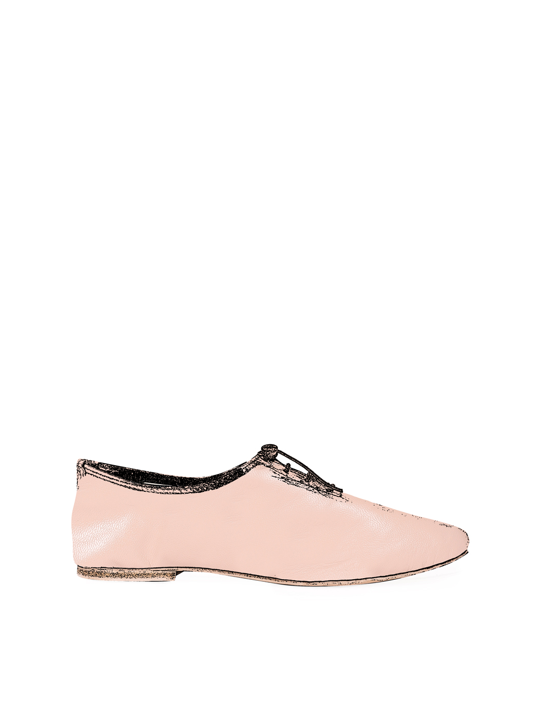 Jazz Dance Ballet Flat Shoes Nude 42-Nude