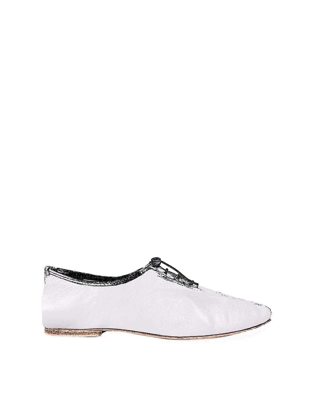 Jazz Dance Ballet Flat Shoes Light Grey 18-Light Grey