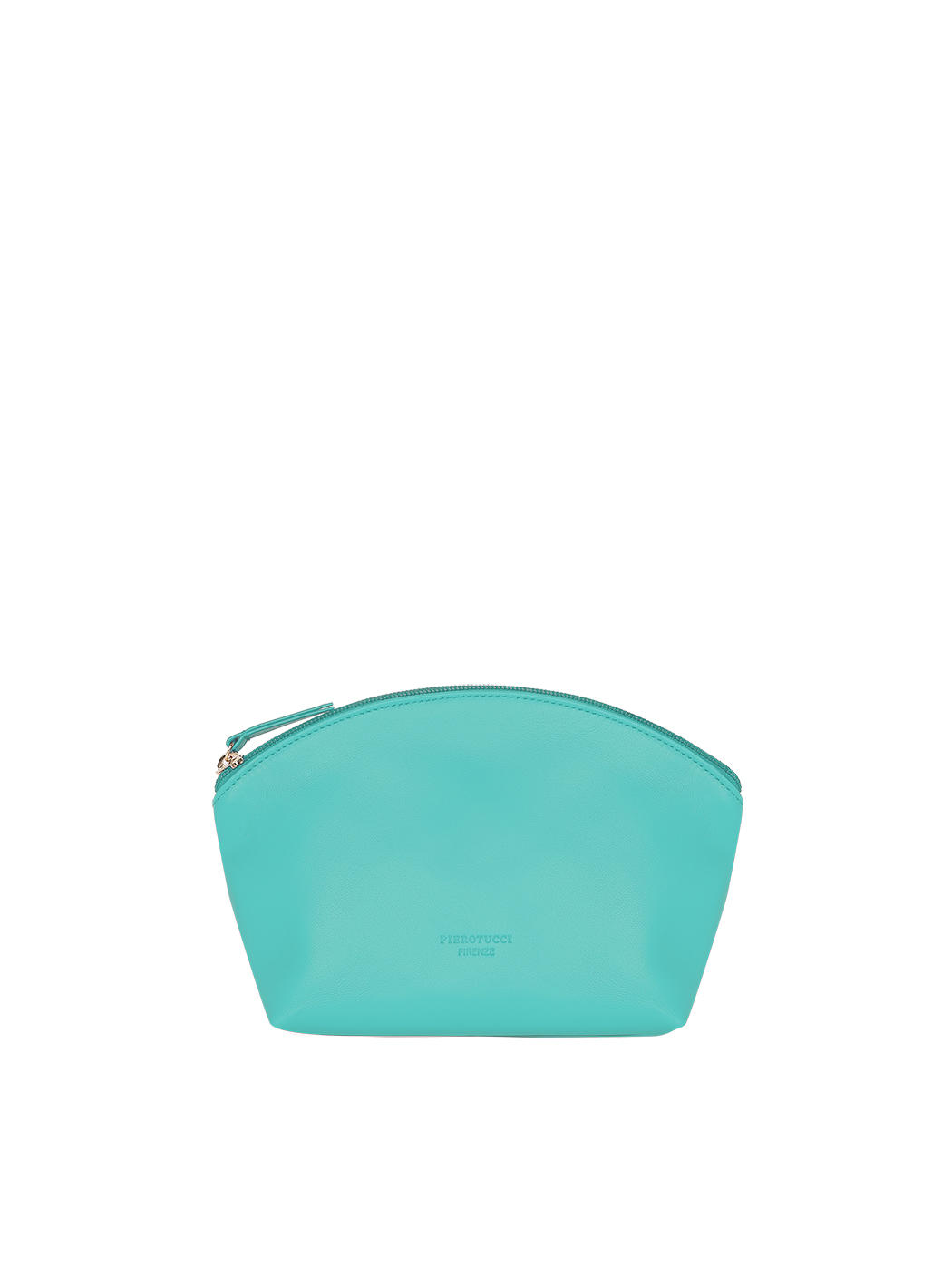 Pochette in pelle tiffany con tracolla