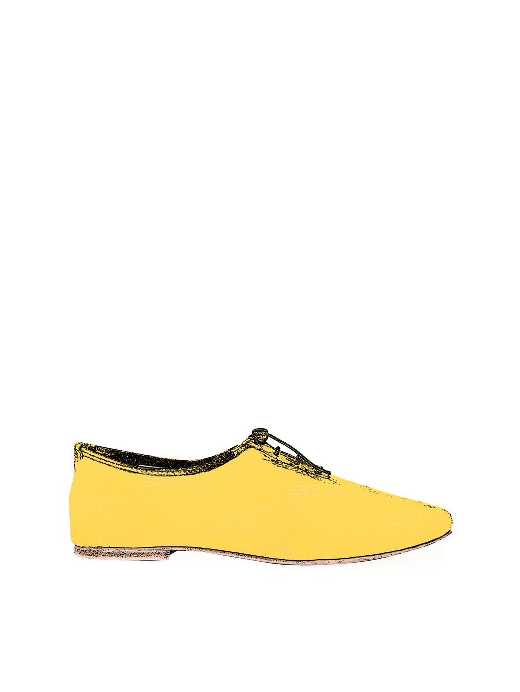 Jazz Dance Ballet Flat Shoes Yellow 13-Yellow