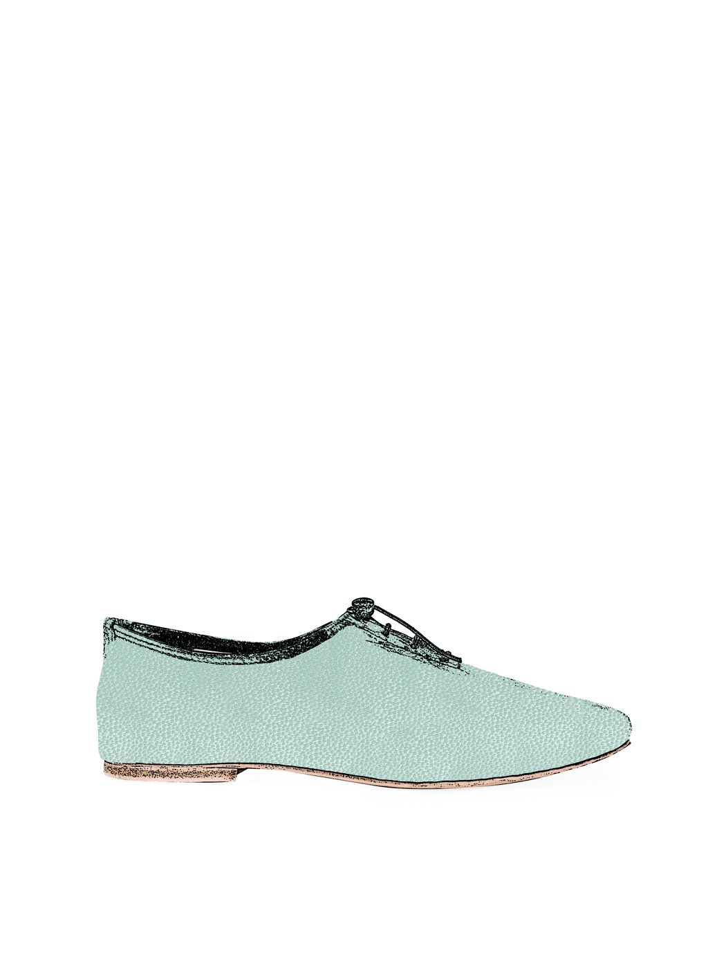 Jazz Dance Ballet Flat Shoes Mint Green 27-Mint Green