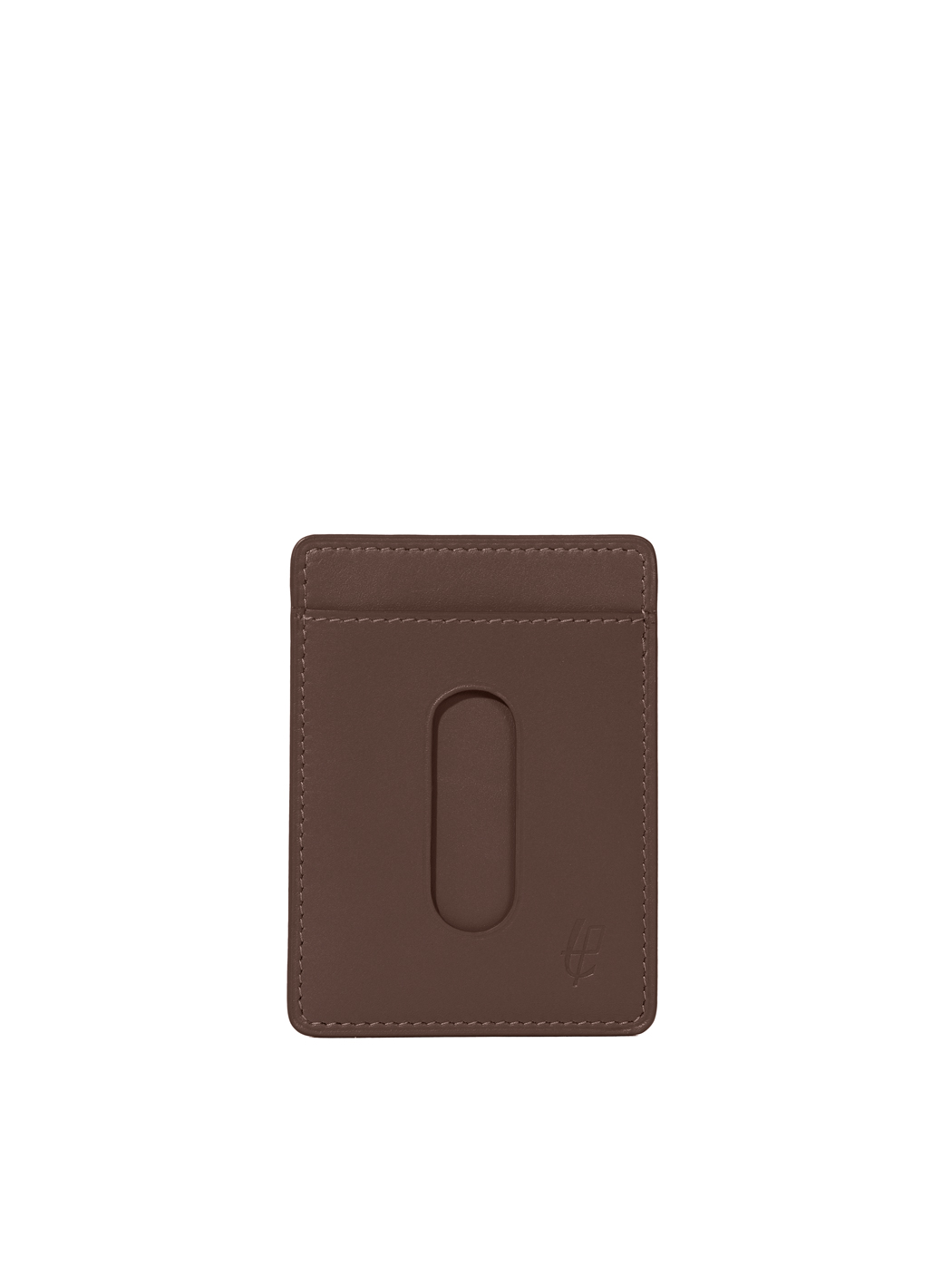 Slim Metro Card Holder Baranil Leather (Brown)