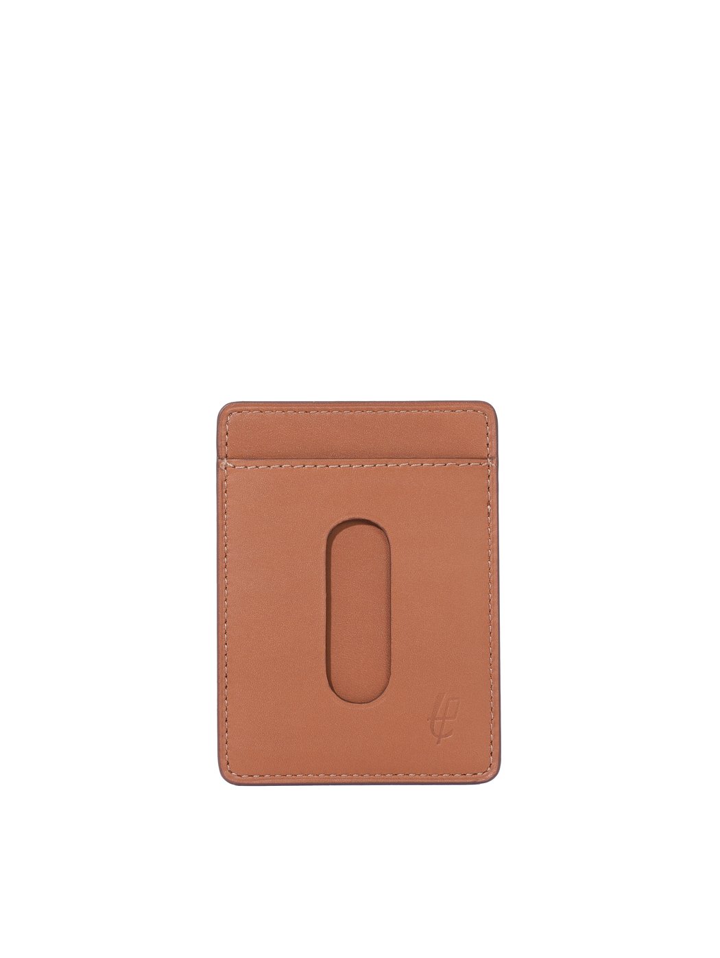 Slim Metro Card Holder Baranil Leather (Tan)