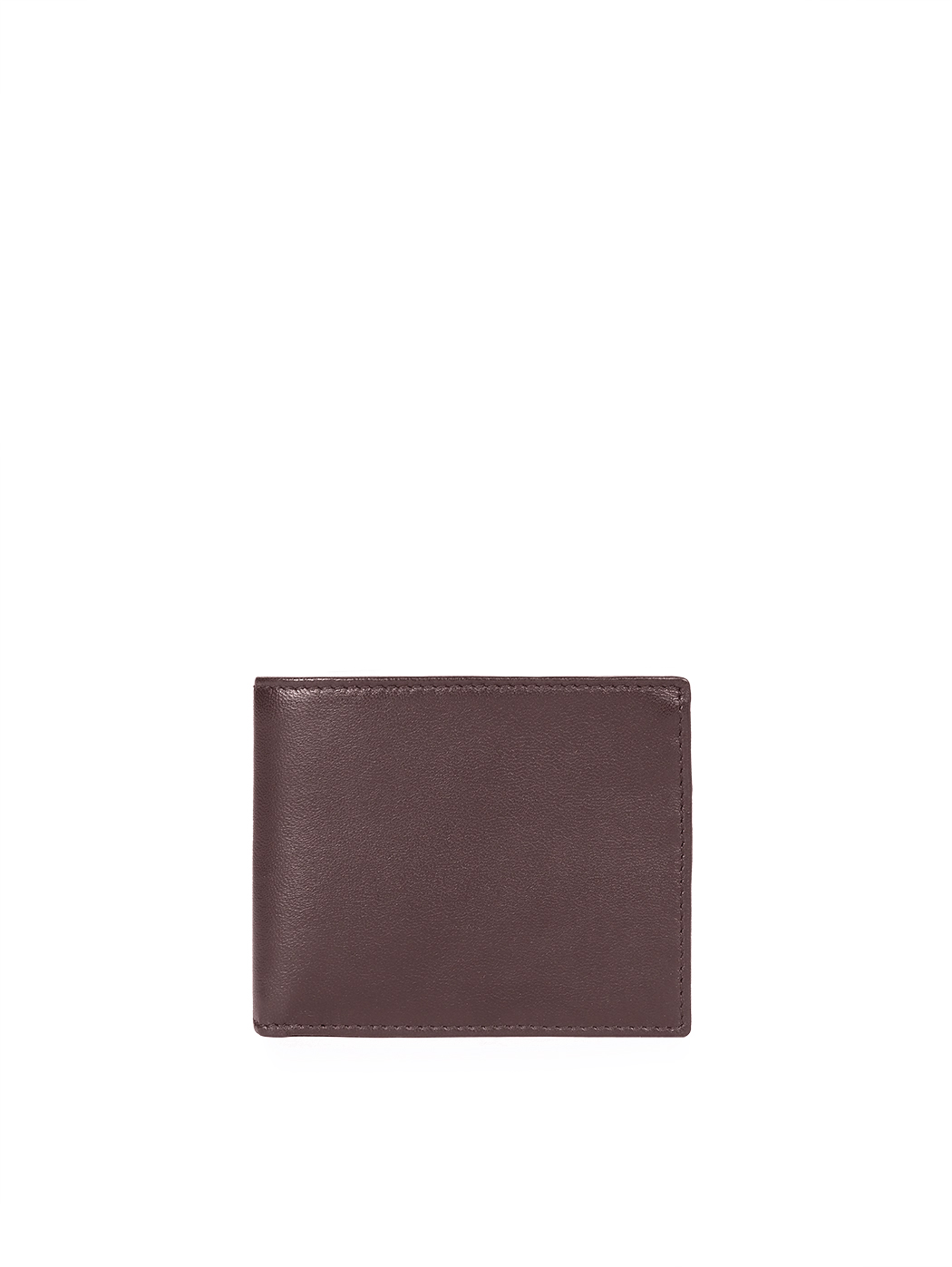 Slim Smooth Leather USD Bilfold Card Wallet Brown