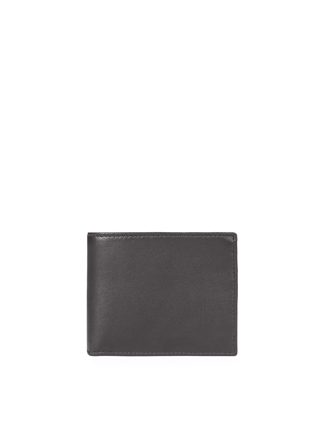 Slim Smooth Leather USD Bilfold Card Wallet Black