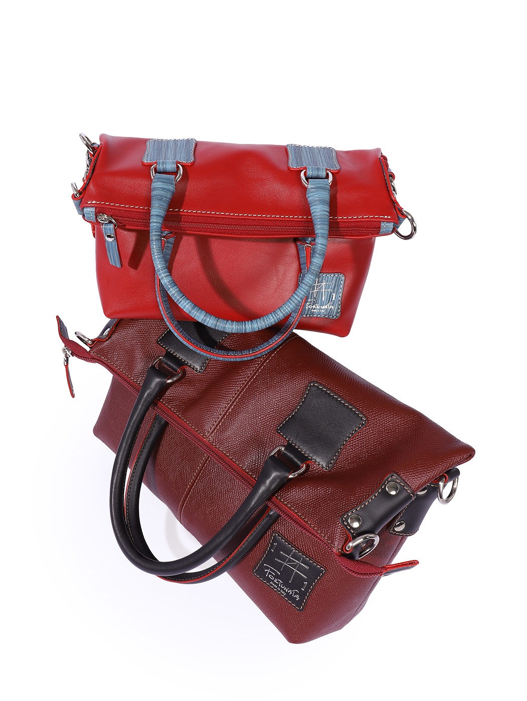 Red LEATHER BAG Leather Messenger Bag Leather Crossbody Bag 