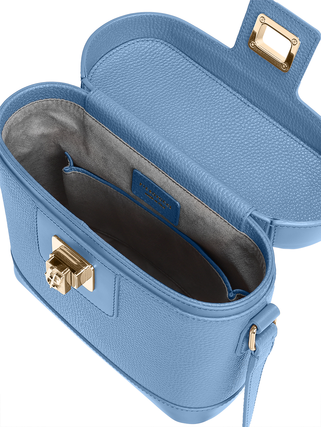 Binocular Bag Shoulder Crossbody Rosa Louise Sky Blue