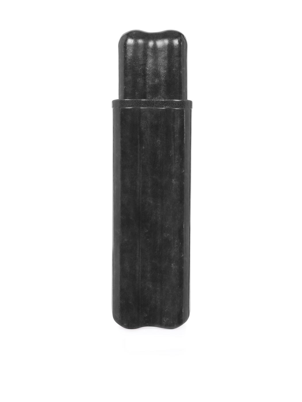 Cuban type Cigar Holder Leather Black