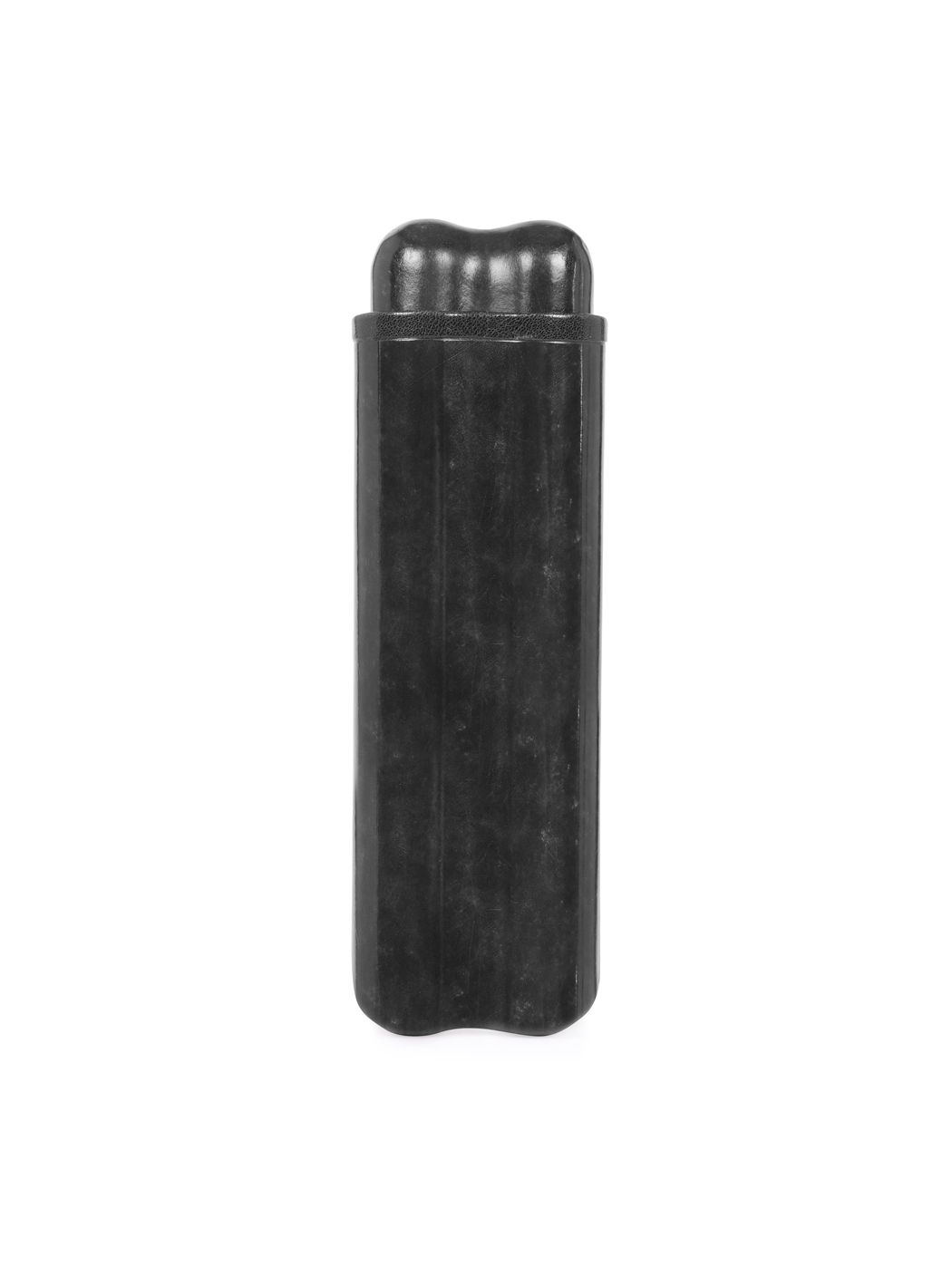 Cuban type Cigar Holder Leather Black