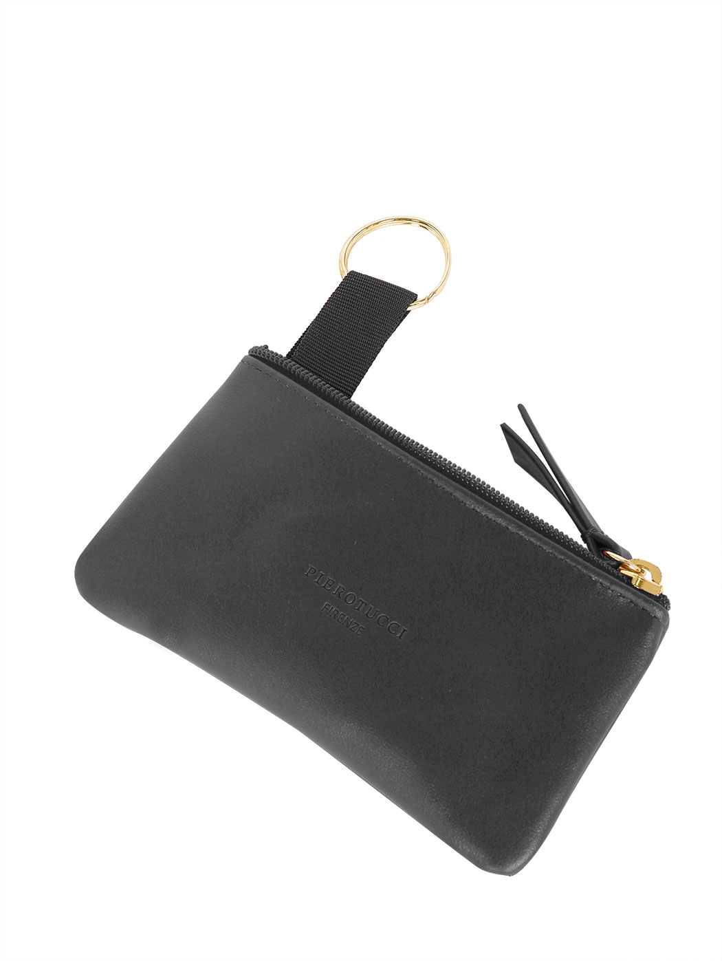 Genuine Leather Wallet Car Key Holder Case Keychain Bag Pouch Zip Organizer  Bag | eBay