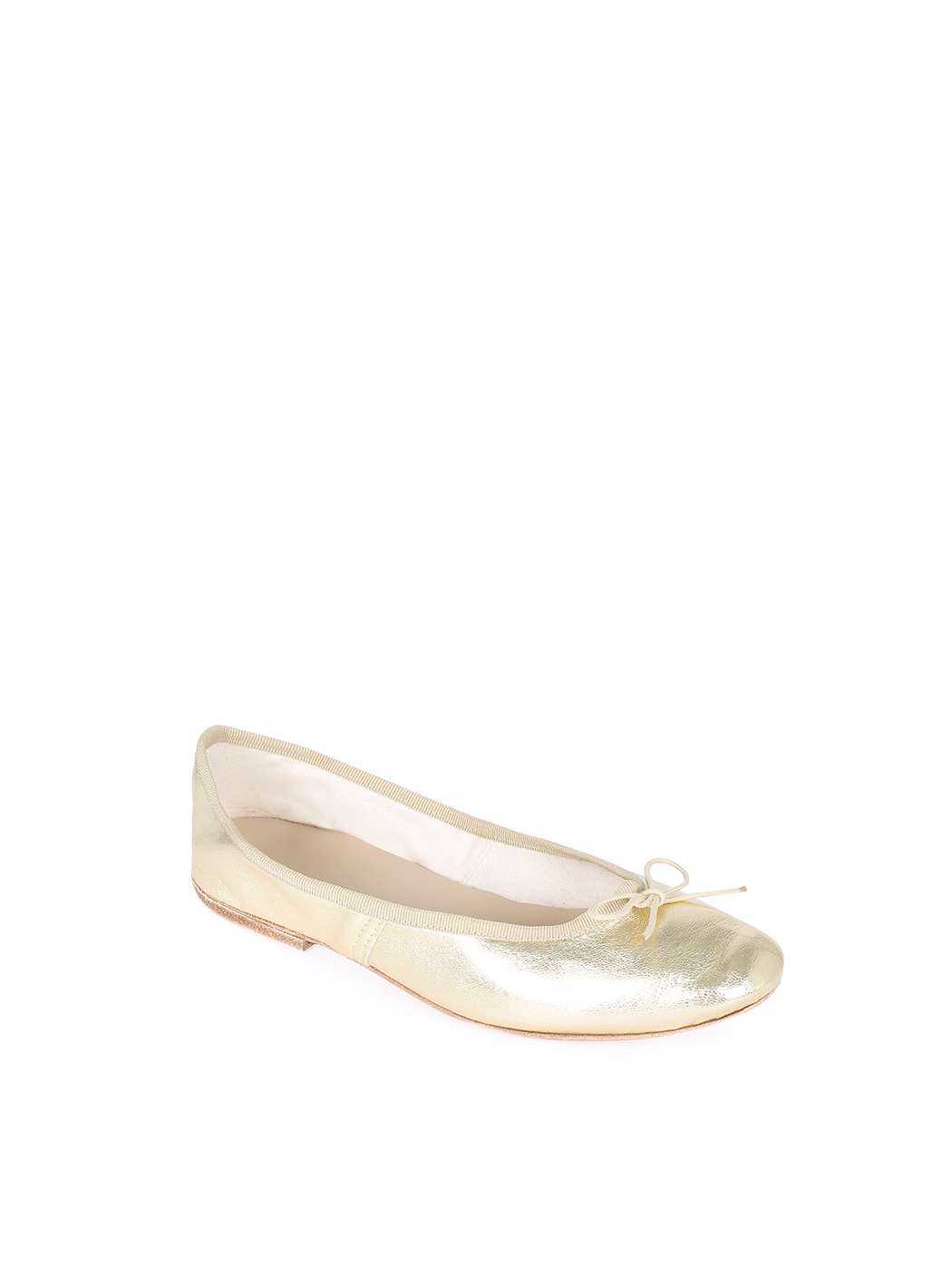 Ballet Flats Gold Metallic