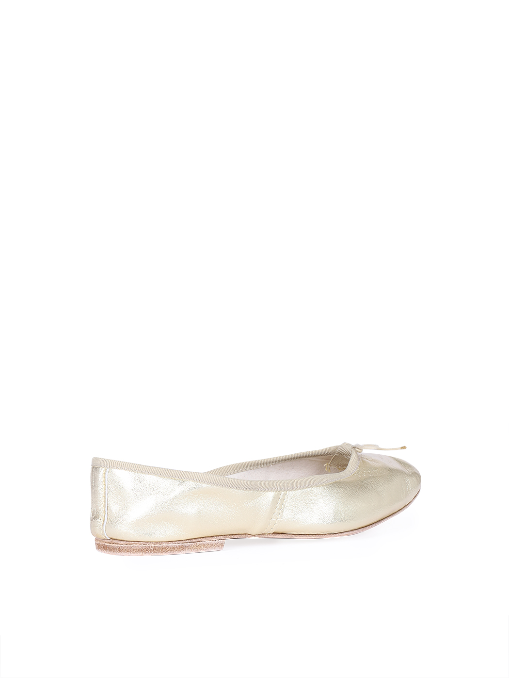 Ballet Flats Gold Metallic