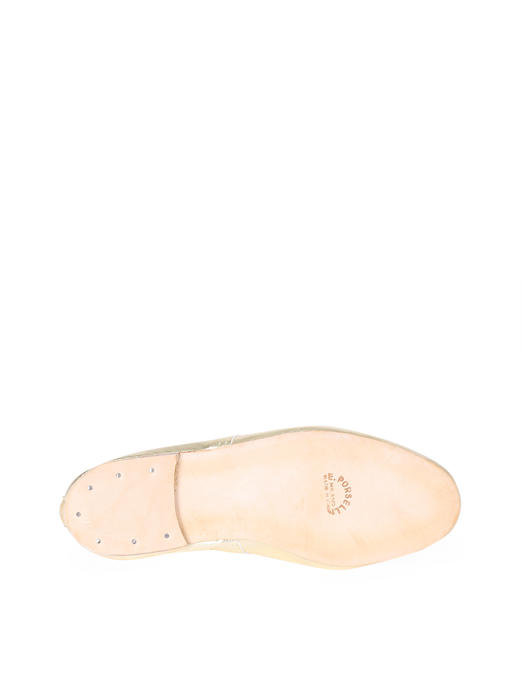 Ballet Flats Gold Metallic