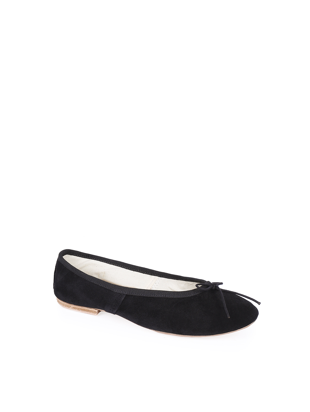 Ballet Flats Black Suede