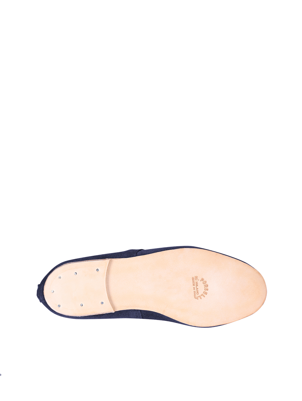 Ballet Flats Dark Blue Suede