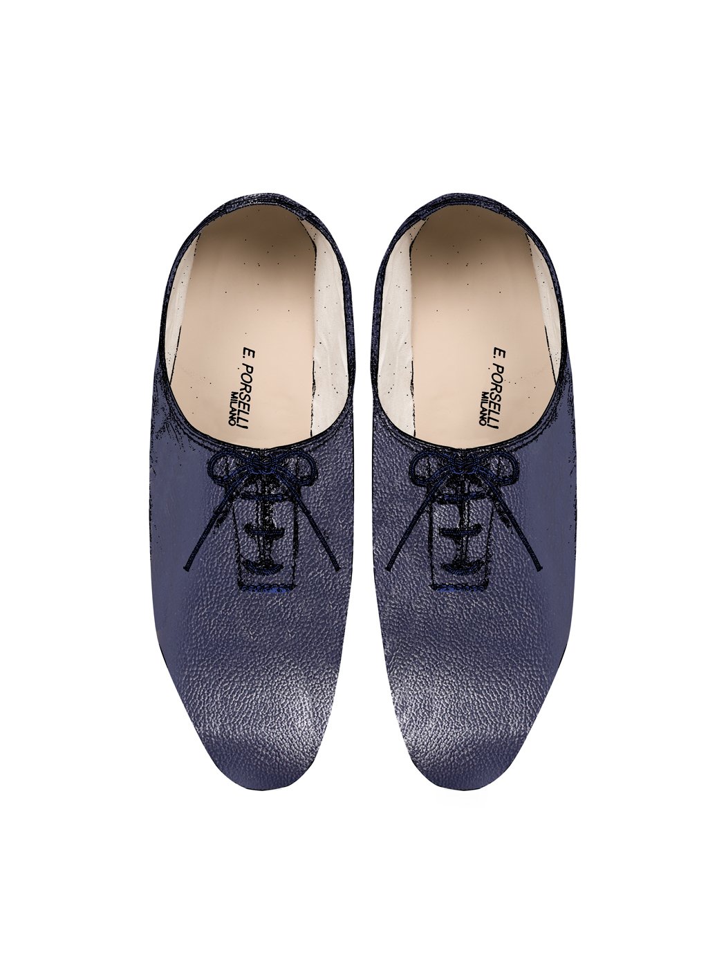 Jazz Dance Ballet Flat Shoes Dark Blue 03-Dark Blue