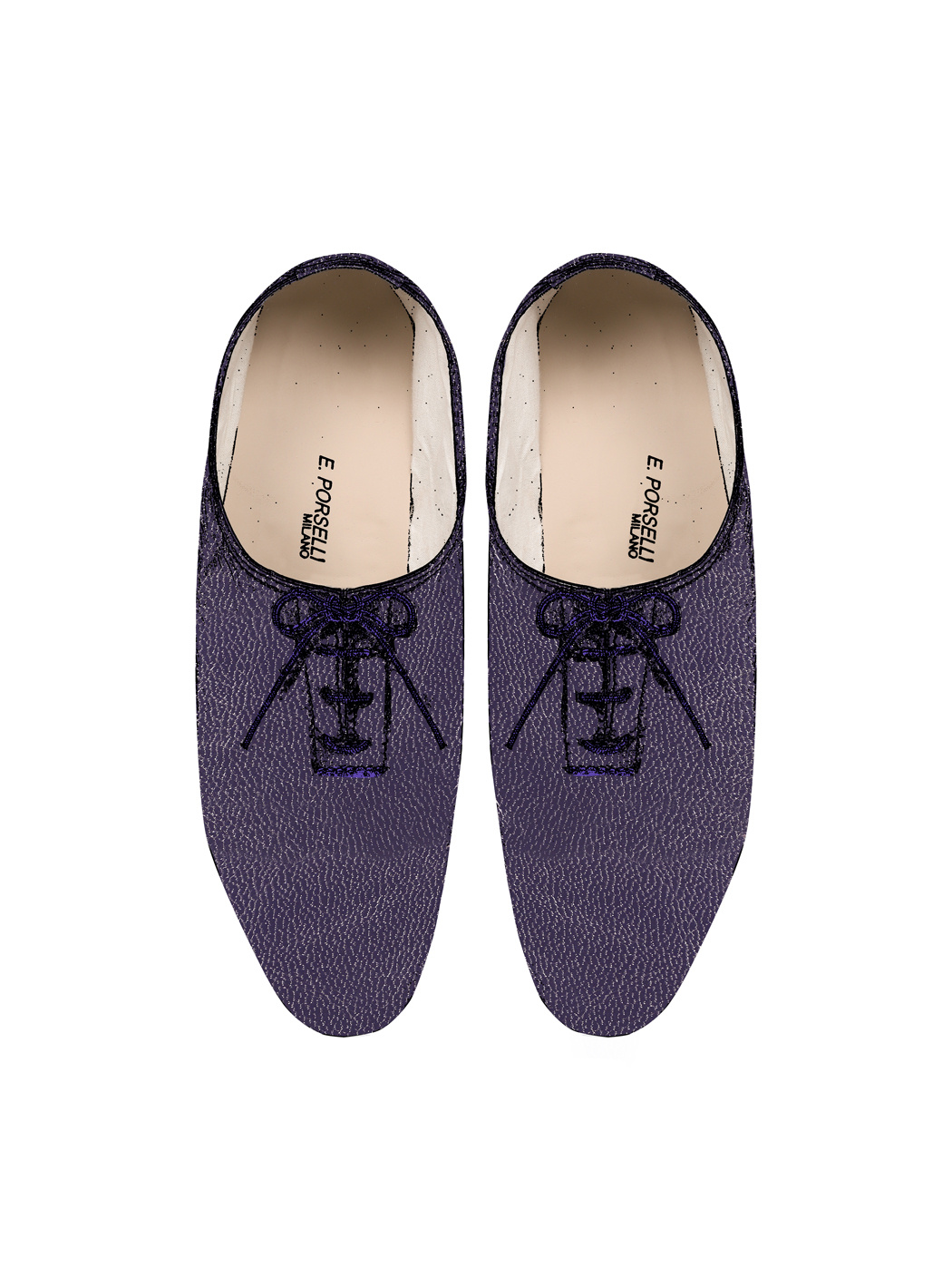 Jazz Dance Ballet Flat Shoes Dark Purple 05-Dark Purple