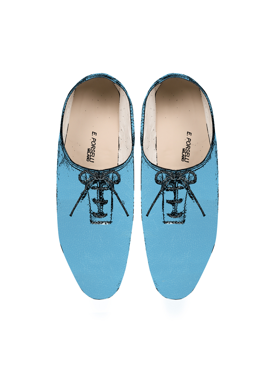 Jazz Dance Ballet Flat Shoes Sky Blue 06-Sky Blue