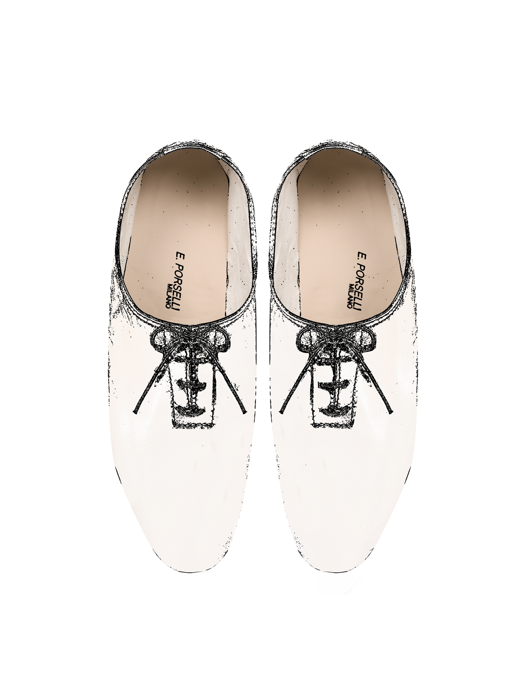 Jazz Dance Ballet Flat Shoes White 10-White