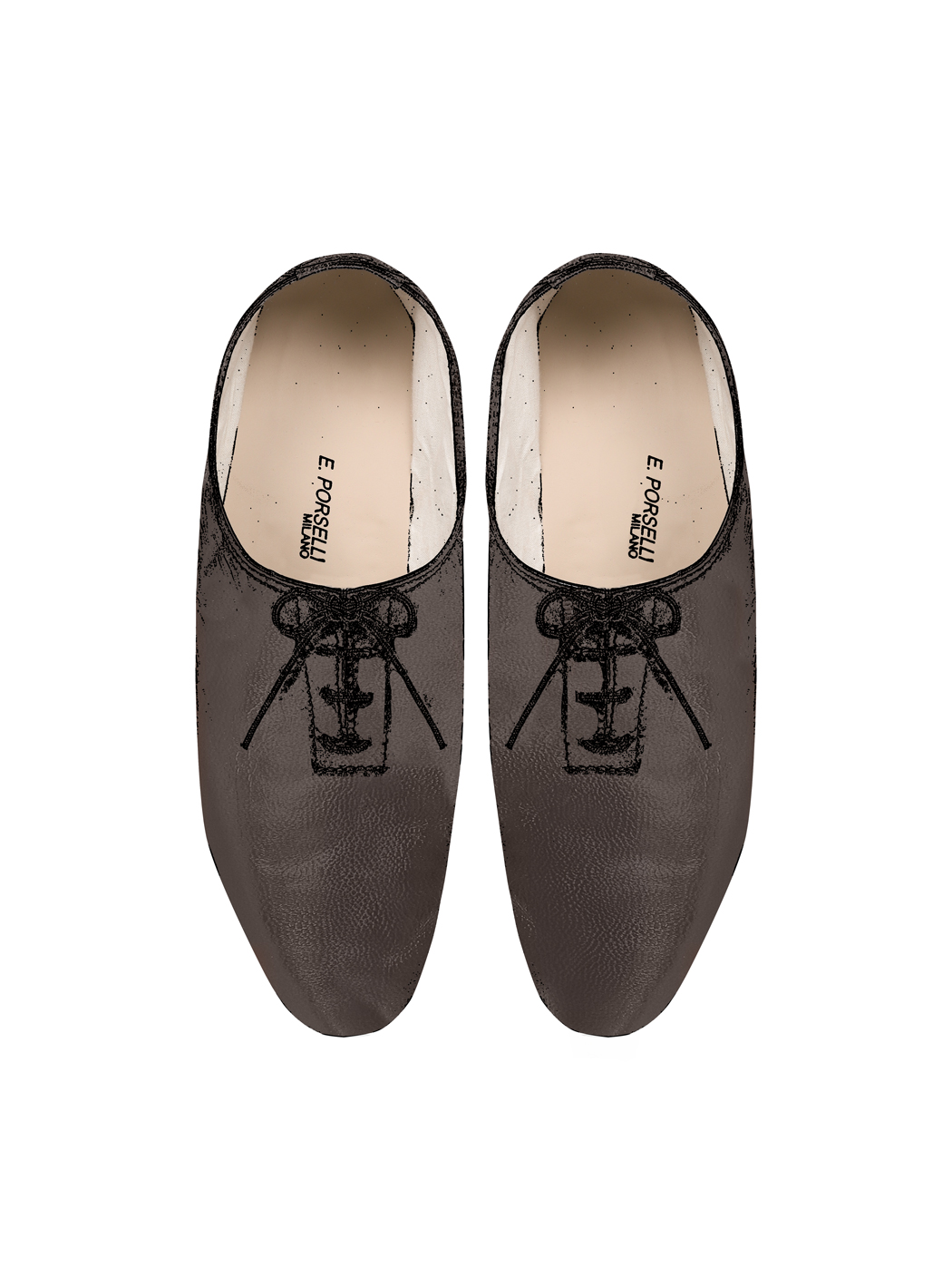 Jazz Dance Ballet Flat Shoes Dark Brown 11-Dark Brown