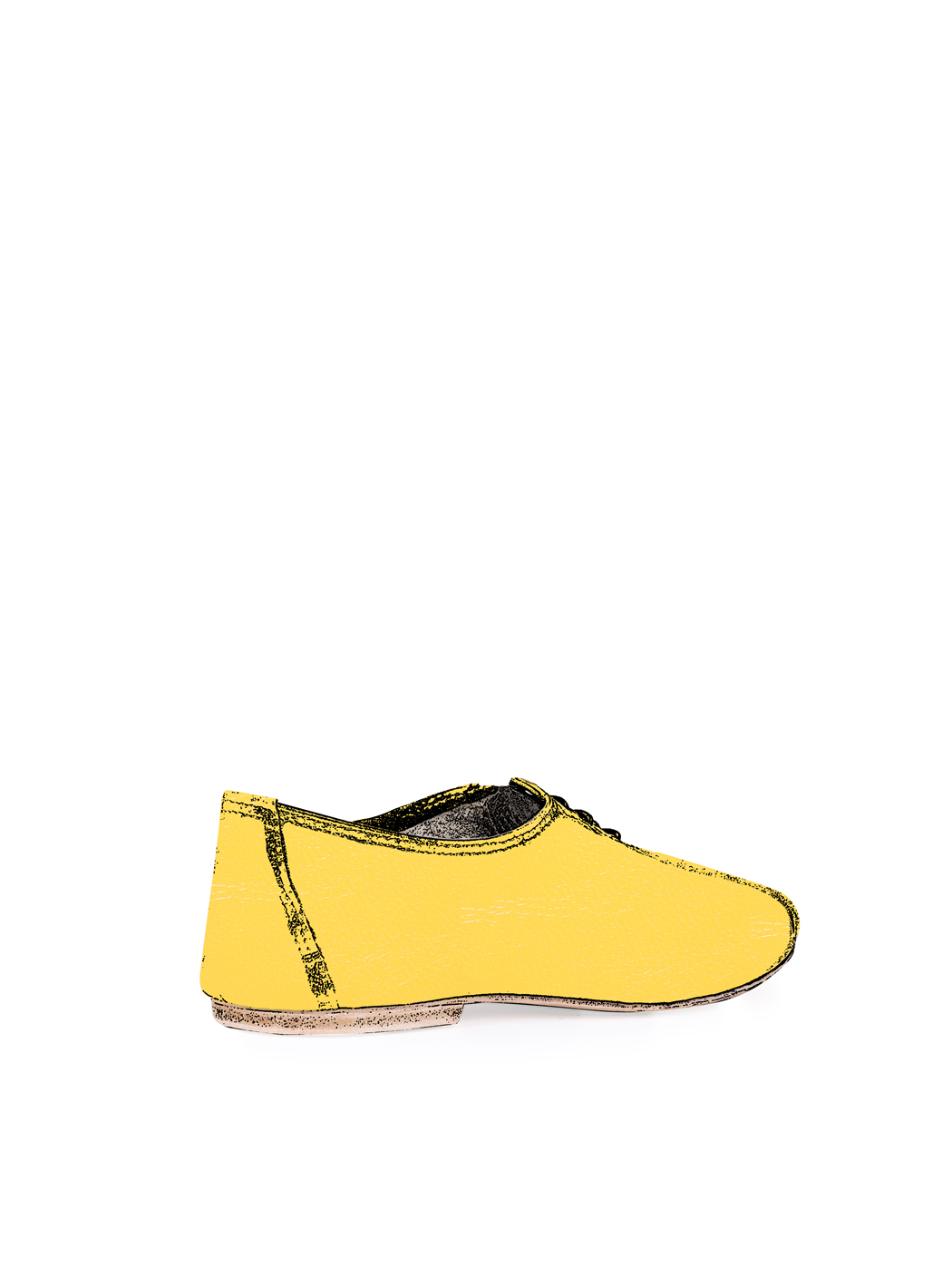 Jazz Dance Ballet Flat Shoes Yellow 13-Yellow