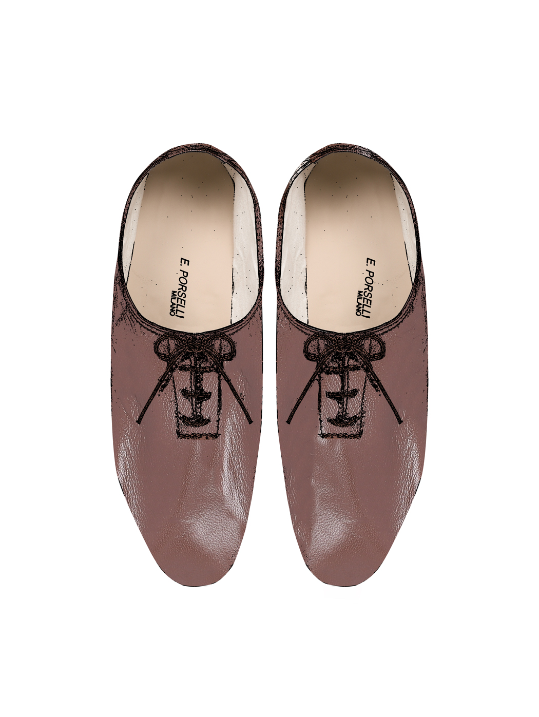 Jazz Dance Ballet Flat Shoes Chocolate 15-Chocolate