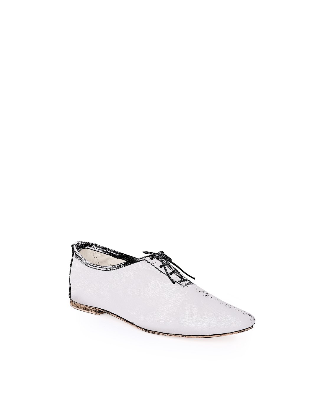 Jazz Dance Ballet Flat Shoes Light Grey 18-Light Grey