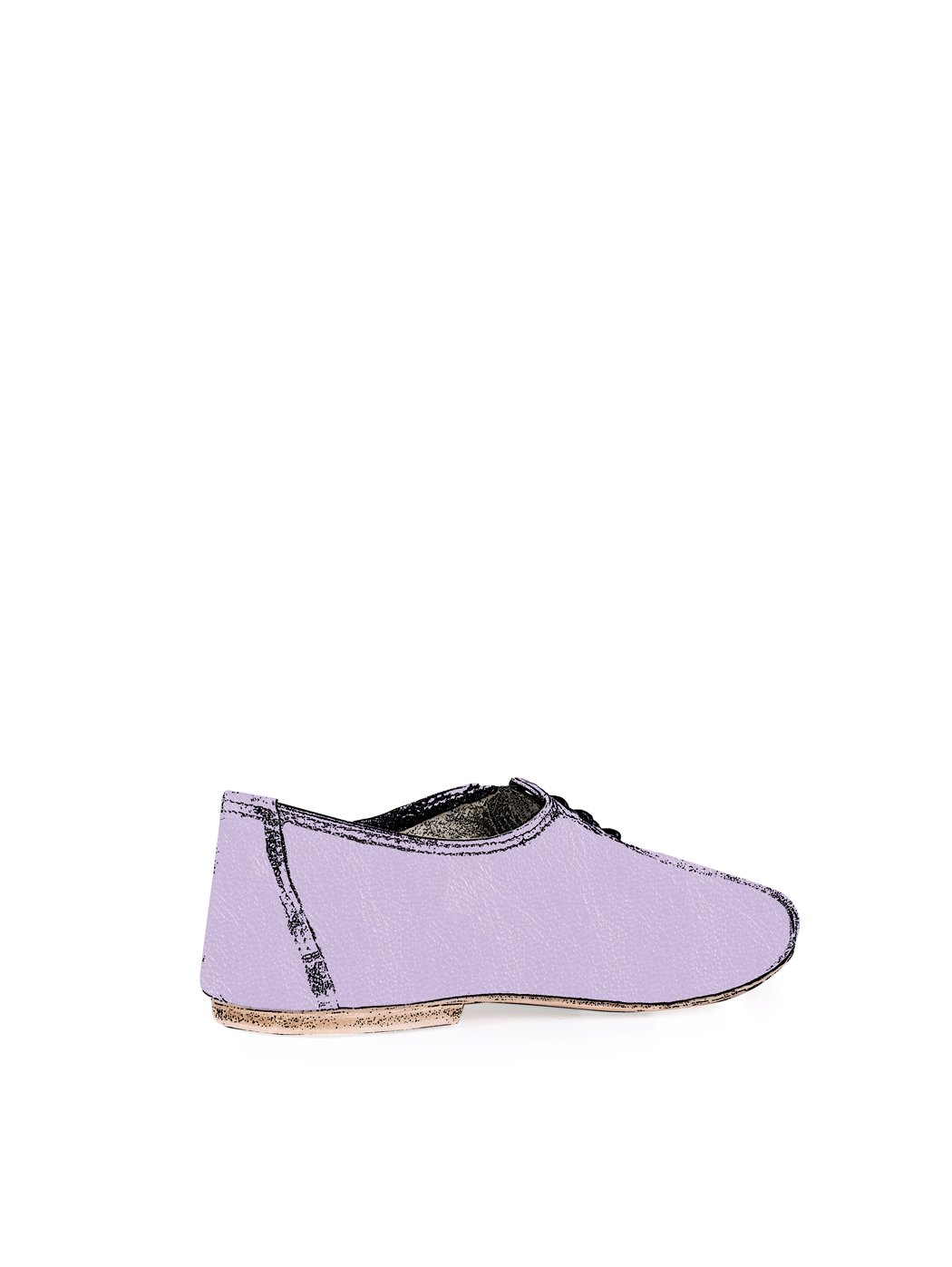 Jazz Dance Ballet Flat Shoes Light Purple 21-Light Purple