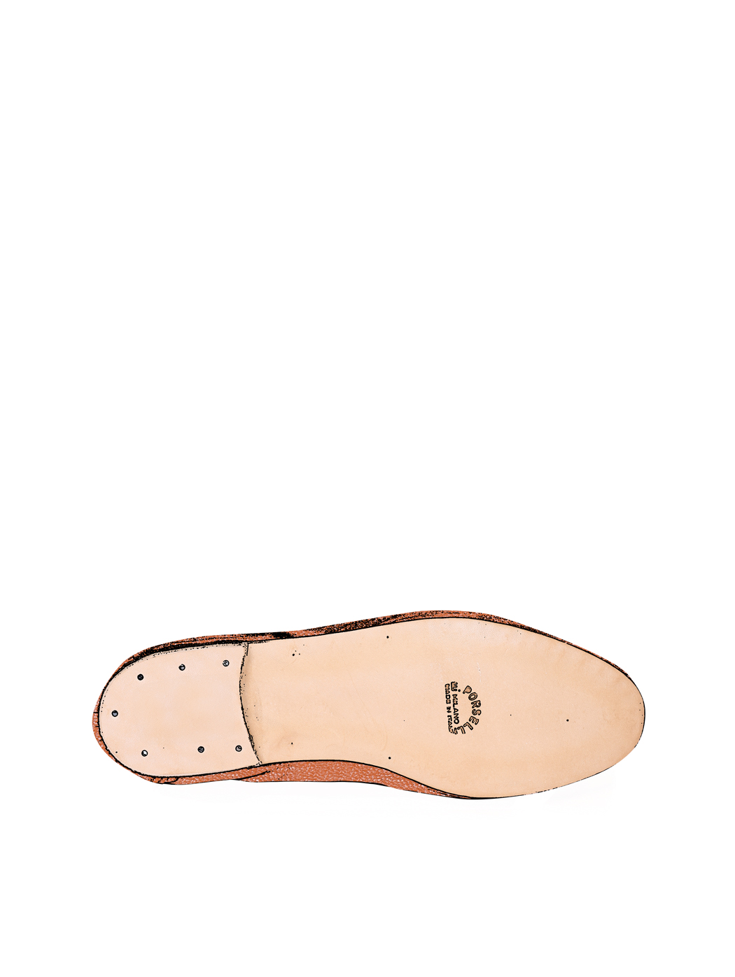 Jazz Dance Ballet Flat Shoes Rust 23-Rust