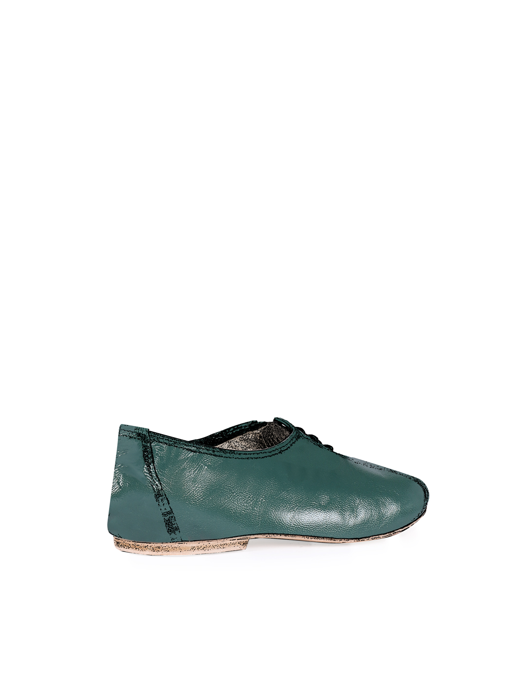 Jazz Dance Ballet Flat Shoes Dark Green 25-Dark Green