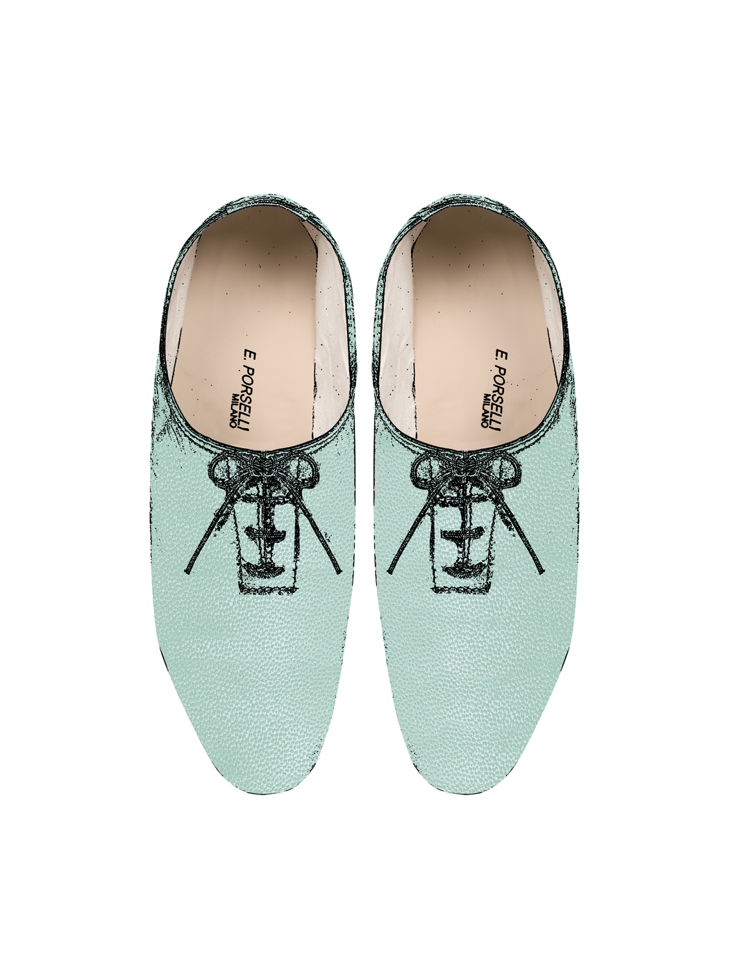 Jazz Dance Ballet Flat Shoes Mint Green 27-Mint Green