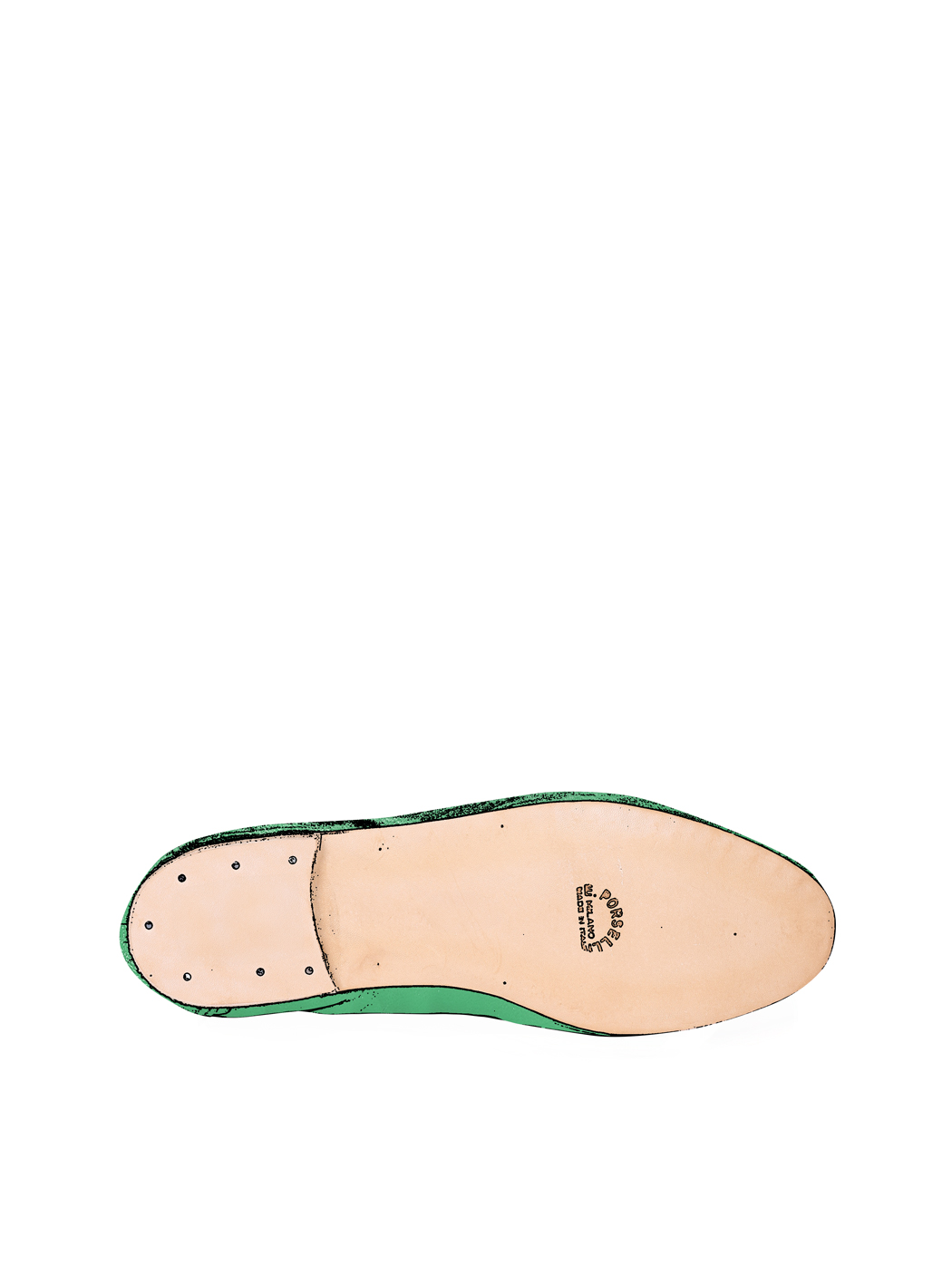 Jazz Dance Ballet Flat Shoes Green 28-Green