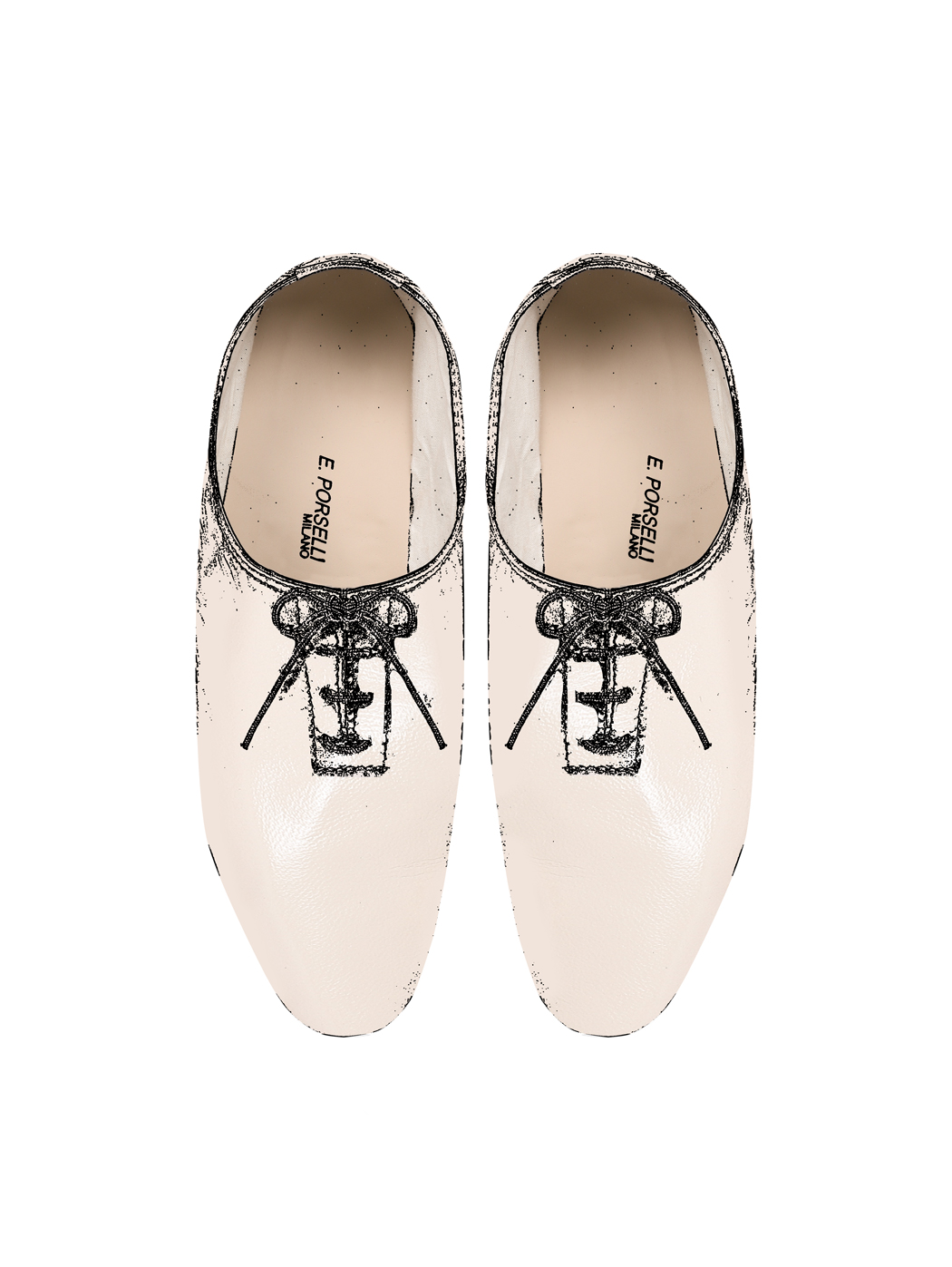 Jazz Dance Ballet Flat Shoes Bone 30-Bone