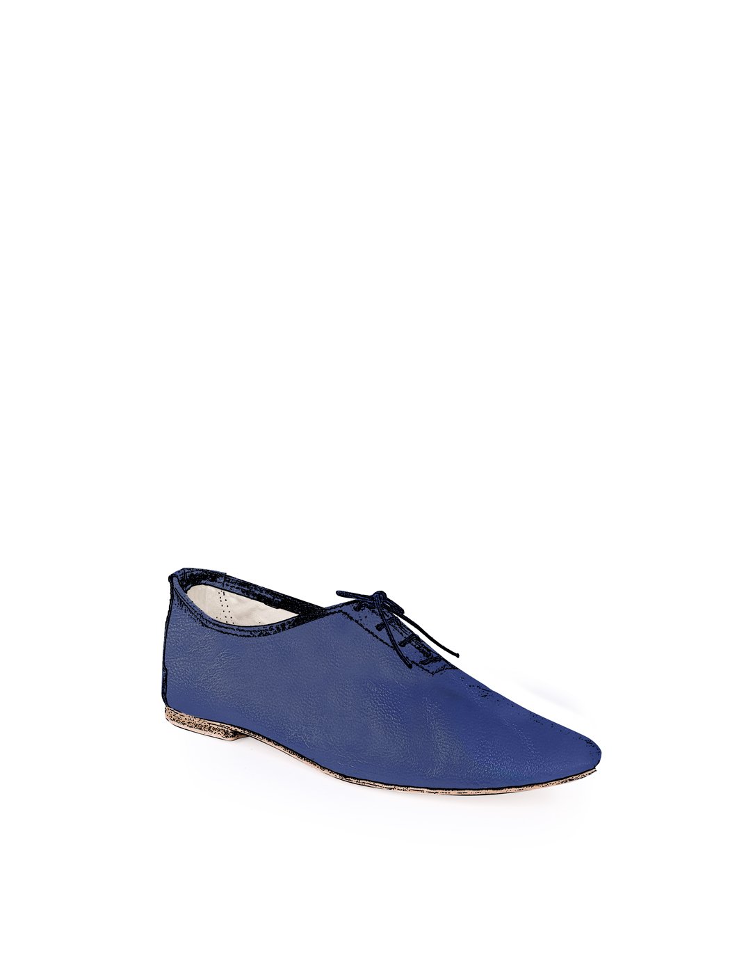 Jazz Dance Ballet Flat Shoes Blue Navy 31-Blue navy