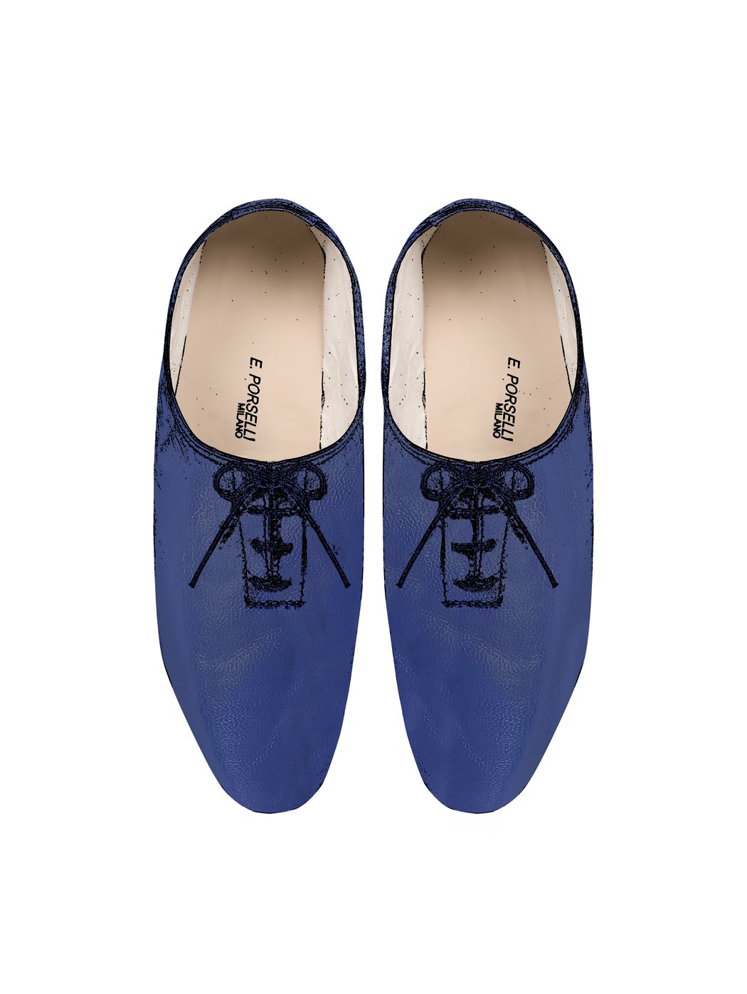 Jazz Dance Ballet Flat Shoes Blue Navy 31-Blue navy