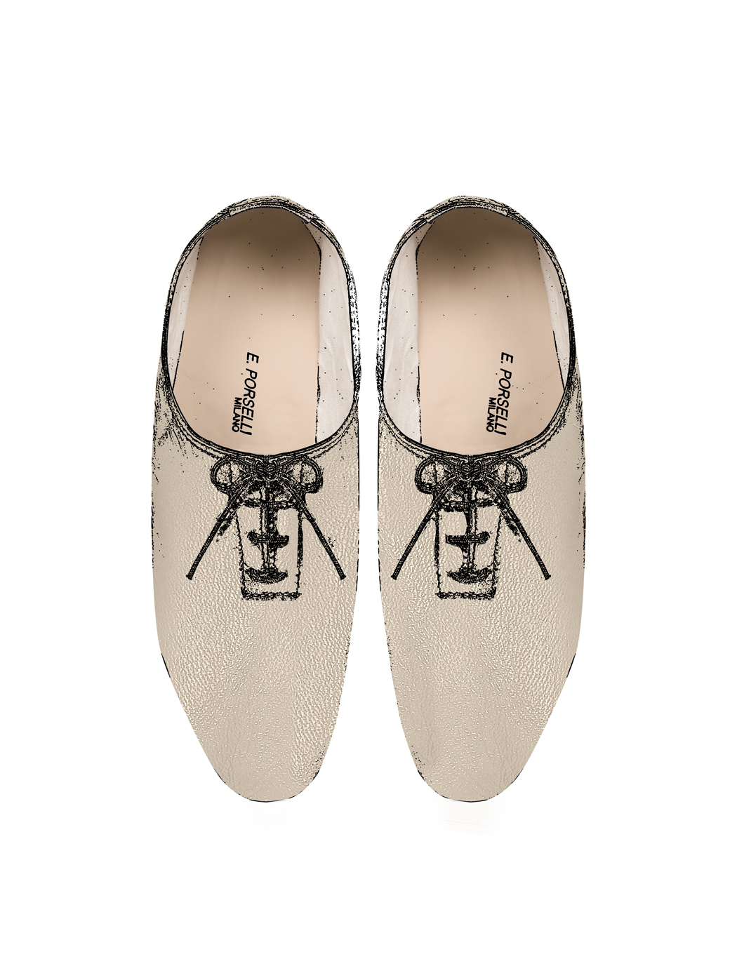 Jazz Dance Ballet Flat Shoes Beige 35-Beige